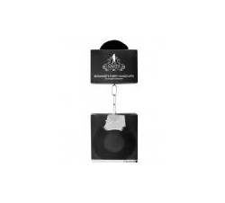  Shots Ouch Beginner's Handcuffs Furry - Black 